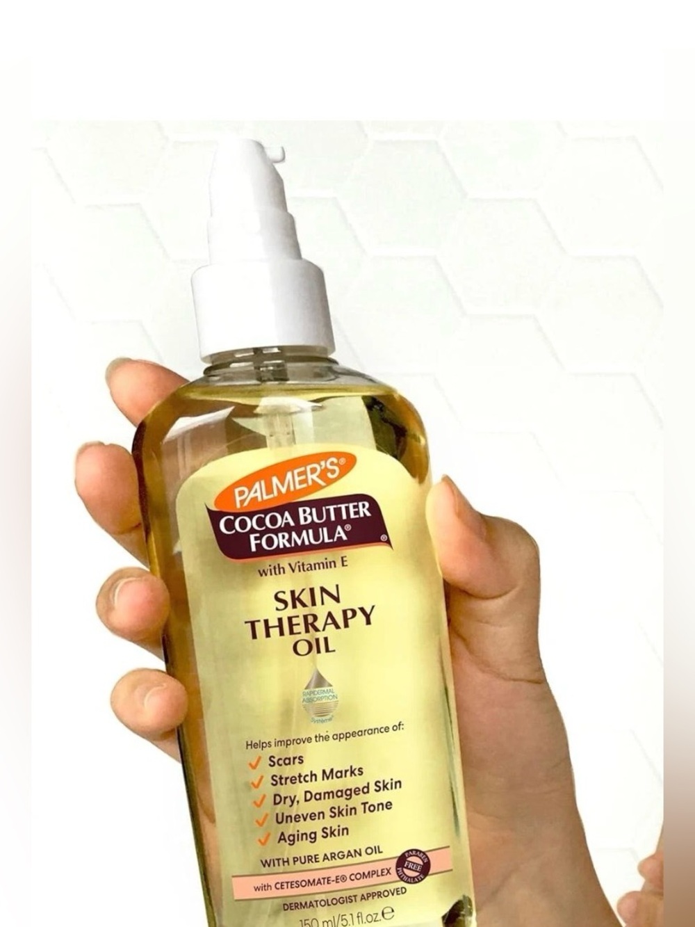 New Palmer's Cocoa Butter Formula Skin Therapy Oil with Vitamin E 5.1oz Skincare